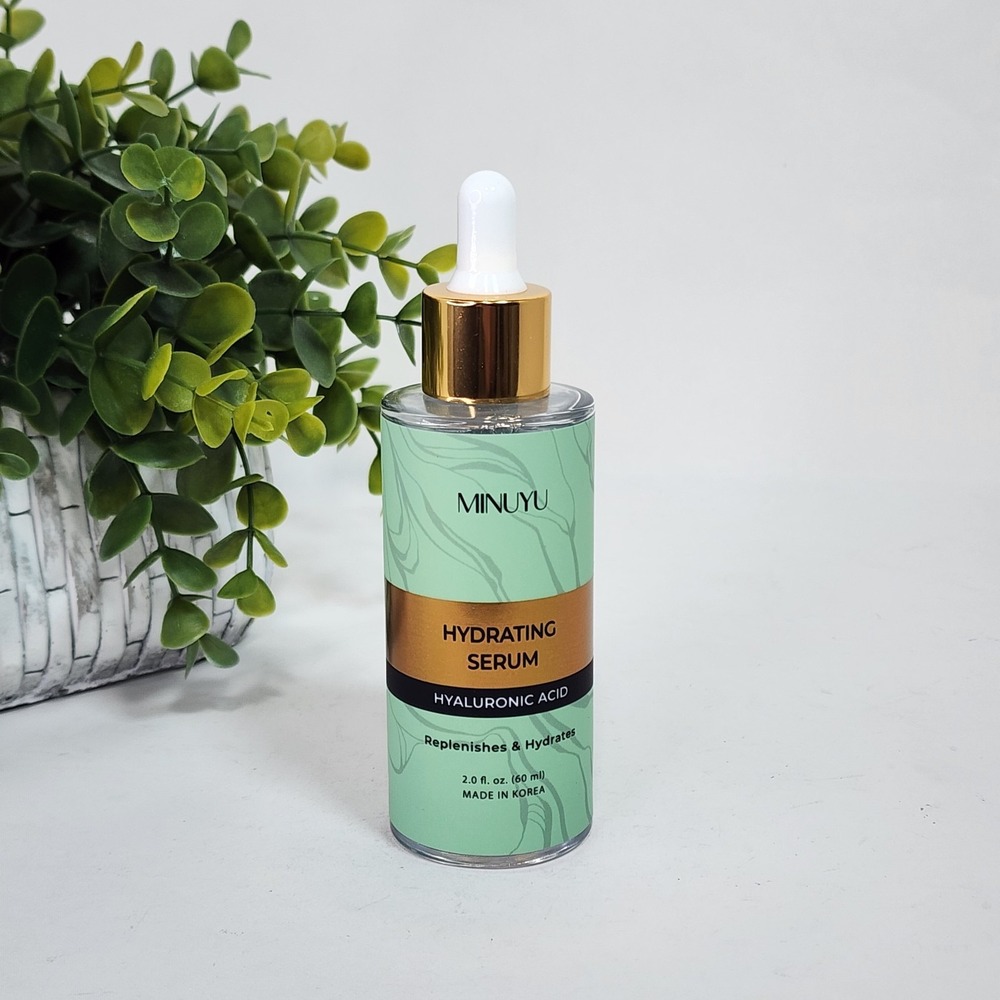 MINUYU Hyaluronic Acid Face Serum Hydrating 2 fl oz / 60 mL - Made in Korea